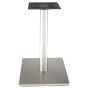 RSQ540 - Stainless Steel Table Base w/ Square Column- Dining Height (28 5/8")