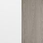 Reversible Laminate Top - 30" x 48" - White + Gray