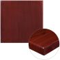 High-Gloss Resin Table Top - Mahogany