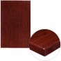 High-Gloss Resin Table Top - Mahogany