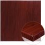 High-Gloss Resin Table Top - Mahogany