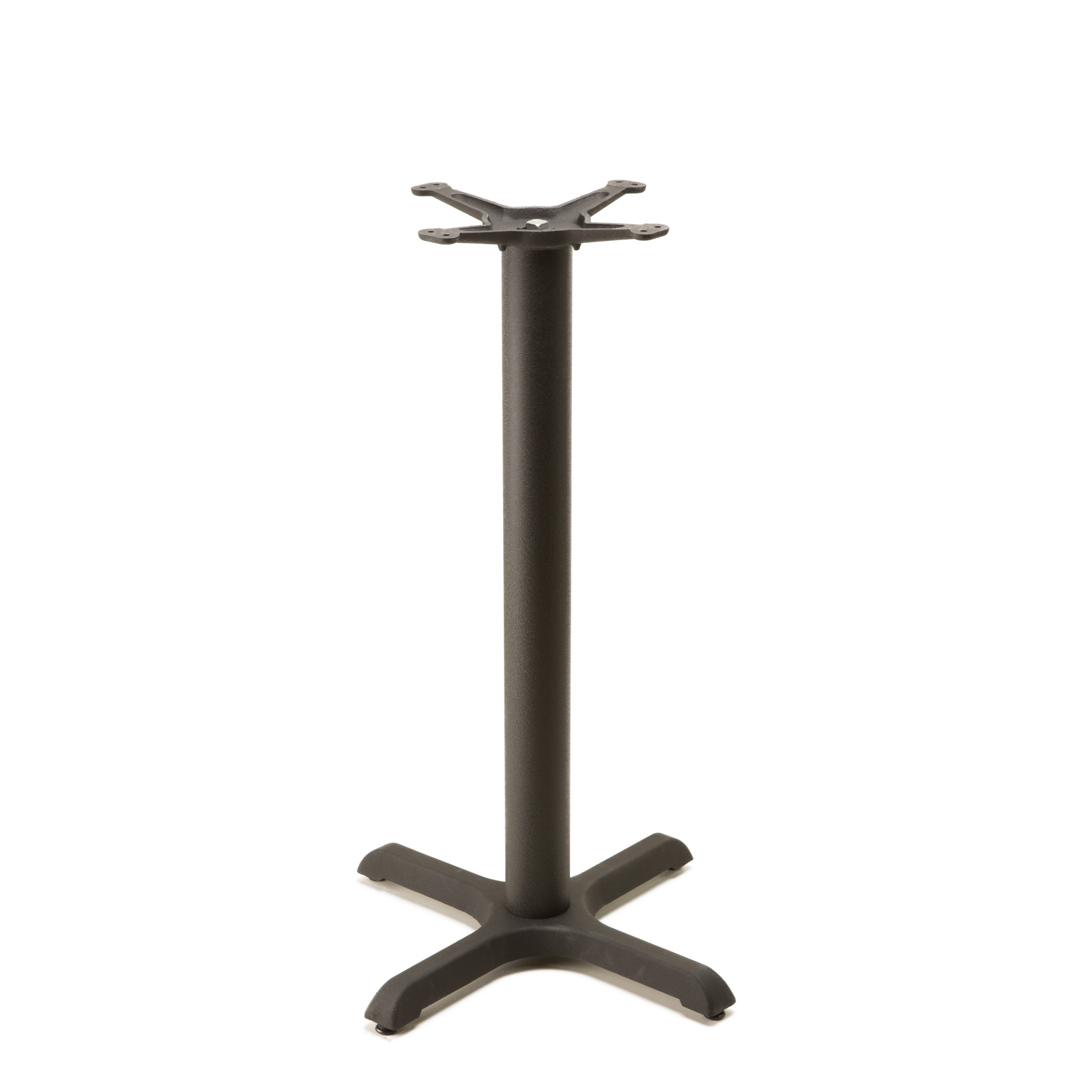 B22 Black Table Base - Counter Height (34 3/4