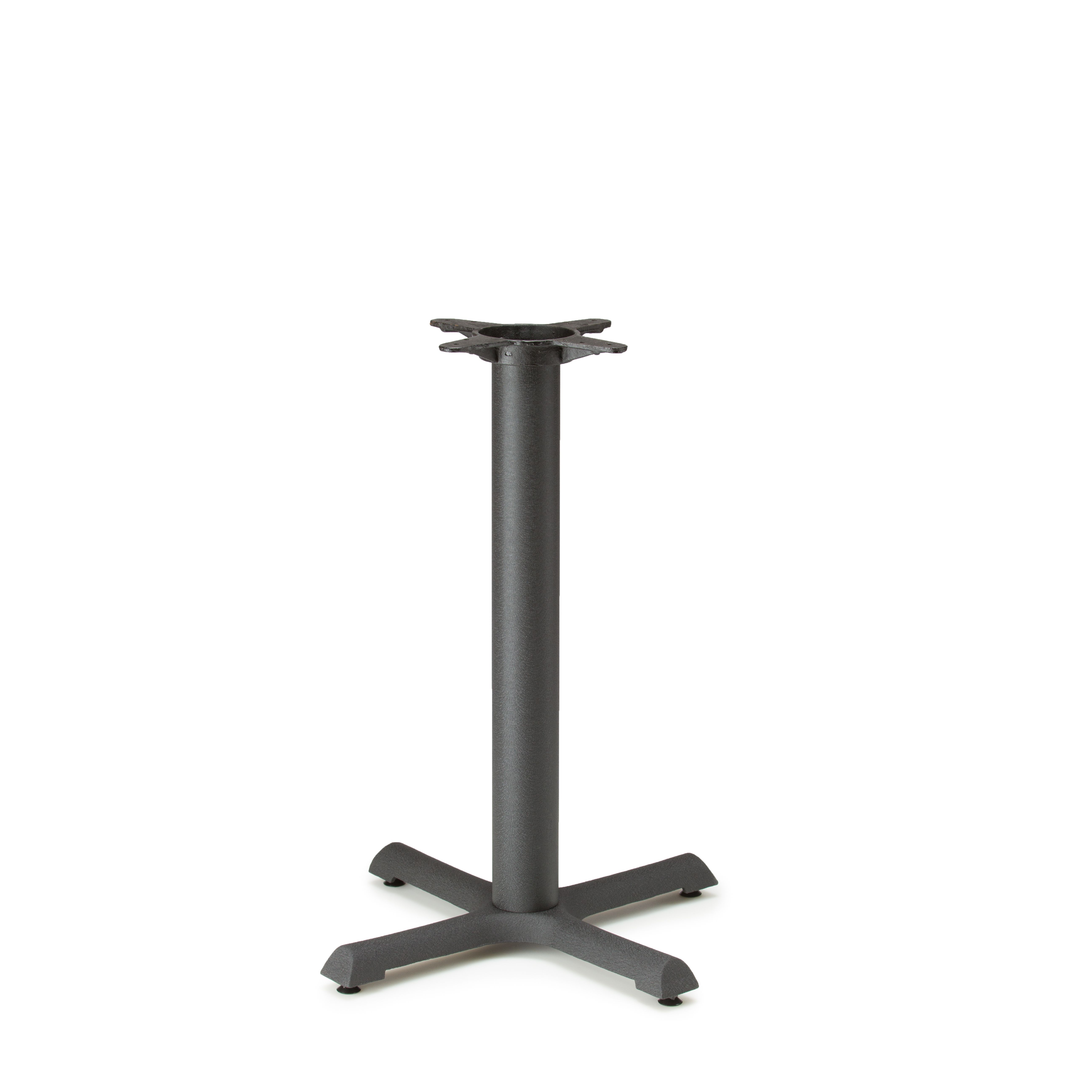 B22 Black Table Base - Dining Height (28")