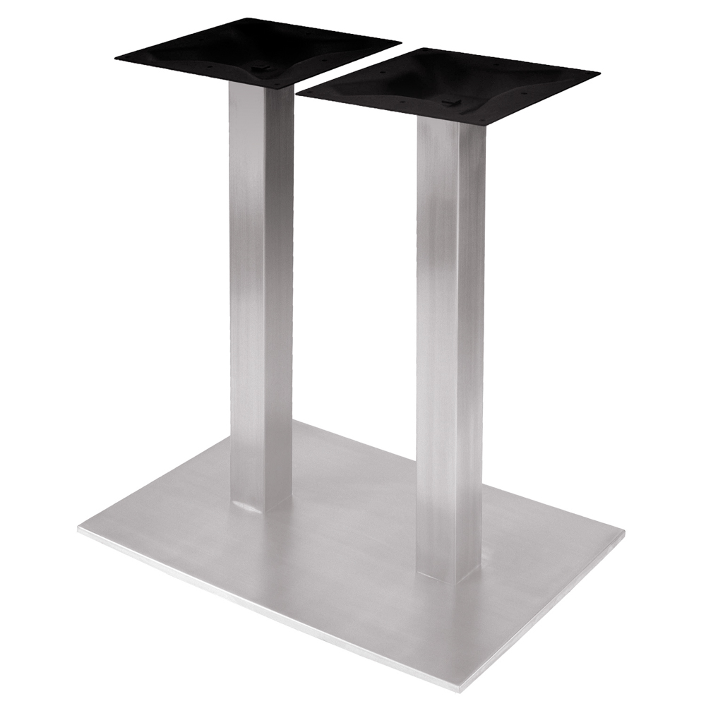 RSQ1828 - Stainless Steel Table Base - Dining Height (28 1/4
