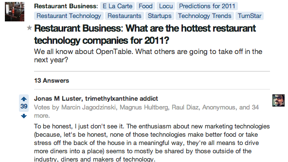 Quora screen Shot
