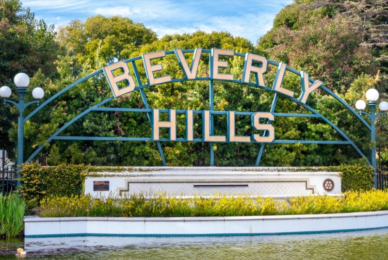 The Beverly Hills sign